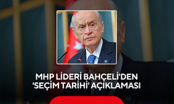 MHP lideri Bahçeli'den 'seçim tarihi' açıklaması