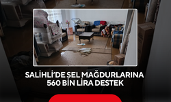 Salihli’de 22 eve yardım eli... Büyükşehir'den sel mağdurlarına 560 bin lira destek