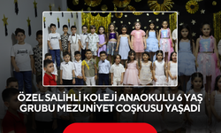 Özel Salihli Koleji Anaokulu 6 yaş grubu mezuniyet coşkusu yaşadı