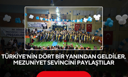 MYO’da dolu dolu mezuniyet... Yaren gösterisi ve kep coşkusu