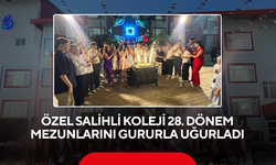 Özel Salihli Koleji 28. Dönem mezunlarını gururla uğurladı