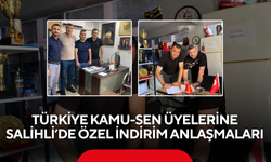 Türkiye Kamu-Sen Üyelerine Salihli’de özel indirim anlaşmaları