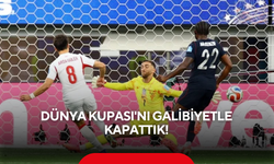Dünya Kupası'nı galibiyetle kapattık!