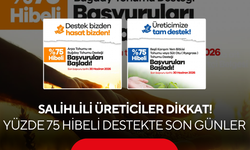 Salihlili üreticiler dikkat! Yüzde 75 hibeli destekler için son günler…