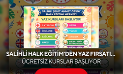 Salihli Halk Eğitim’den yaz fırsatı… Ücretsiz kurslar başlıyor
