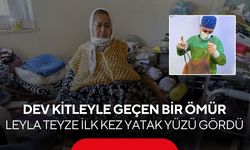 15 yıl çekyat üzerinde yaşadı, 40 kiloluk yükten kurtulunca gözyaşlarına boğuldu...