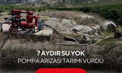 7 aydır tamir edilmeyen pompa üreticiyi isyan ettirdi...