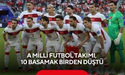 A Milli Futbol Takımı, 10 basamak birden düştü