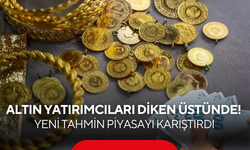 Altın yatırımcıları diken üstünde! Yeni tahmin piyasayı karıştırdı