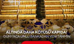 Altın yatırımcıları dikkat, rota tamamen değişti: Dev bankadan korkutan "kısa vadeli dip" uyarısı