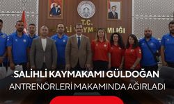 Salihli’de antrenörler günü buluşması: Kaymakam Güldoğan’dan yaz spor okullarına destek