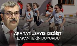 Ara tatil tartışmasına son nokta! Seneye sadece 1 kez yapılacak...