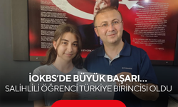 İOKBS’de büyük başarı… Salihlili öğrenci Türkiye birincisi oldu
