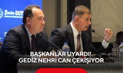Başkanlar uyardı! Gediz Nehri can çekişiyor