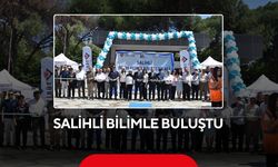 Salihli Bilim Fuarları Festivali açıldı: Gençlerin yenilikçi projeleri göz doldurdu