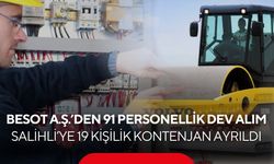 BESOT A.Ş.’den 91 Personellik Dev Alım: Salihli’ye 19 Kişilik Kontenjan Ayrıldı
