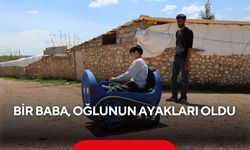 Bir babadan dünyaya ders! İmkansız denilen yolu oğlu için açtı...