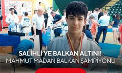 Kuzey Makedonya’da altın zafer! Salihlili Mahmut Madan Balkan Şampiyonu oldu