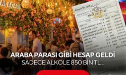 Bu adisyon görenleri şaşırttı! Alaçatı'da tek gecede servet ödendi