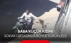 Dakika dakika kaydedildi! Baba şiddeti sosyal medyayı ayağa kaldırdı...