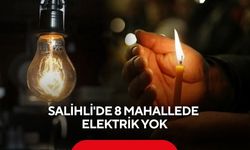 Gediz elektrik duyurdu: Salihli’de yarın 8 mahallede elektrik yok