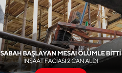 Sabah başlayan mesai ölümle bitti... İskele çöktü, işçiler beton zemine çakıldı...