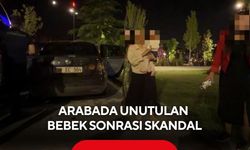 Bebeğini arabada unuttu, öfkesini gazetecilerden çıkardı...