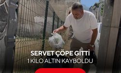 Ev parası olan 1 kilogram altın, eşi tarafından çöp sanılıp atıldı, polis ve ekipler seferber oldu...