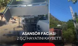 Yük asansörü elektrik hattının üzerine düştü! İki işçi feci şekilde can verdi