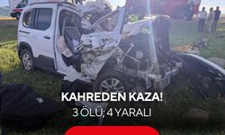 Feci kaza: 3 ölü; 4 yaralı