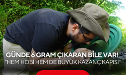 Günde 6 gram çıkaran bile var: "Hem hobi hem de büyük kazanç kapısı"