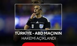 Türkiye - ABD maçının hakemi açıklandı