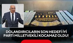 Dolandırıcıların son hedefi İYİ Parti Milletvekili Kocamaz oldu! 10 kilogram altın, 2 milyon 375 bin lira, 68 bin dolar.