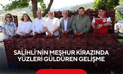 Dünyaca ünlü Salihli Kirazı denetimden geçti