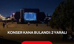Festivalde kan aktı: 2 yaralı