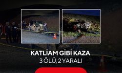 Katliam gibi kaza: 3 ölü, 2 yaralı