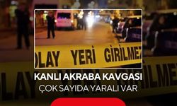 Akraba kavgası kanlı bitti: Silahlar konuştu, 12 yaralı