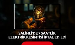 Salihli’de tepki üzerine planlı elektrik kesintisi iptal edildi