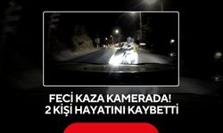 Feci kaza kamerada! 2 kişi hayatını kaybetti