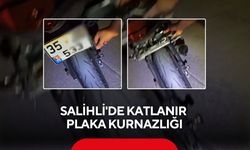 Salihli’de hareketli plakalı motosiklete rekor ceza: 156 bin lira!