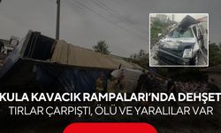 Kula'da can pazarı! Yağmur zincirleme kazayı getirdi... 2 ölü, 4 yaralı