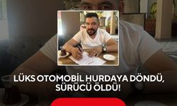 Feci kaza: Lüks otomobil hurdaya döndü, sürücü öldü!