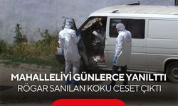 Mahalledeki kokuyu kanalizasyon zannettiler, panelvanın bagajından çürümüş ceset çıktı...