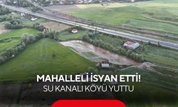 Mahalleli isyan etti, 60 yıldır böylesini görmediler: Evler ve tarlalar sular altında kaldı