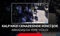 Manisa’da cenazede şok anlar! Kalp krizinden ölen yakın arkadaşının cenazesinde kalp krizi geçirdi...