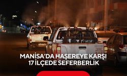 Manisa’da haşereye karşı 17 ilçede seferberlik