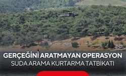 Manisa’da nefes kesen tatbikat! Sevişler Barajı’nda helikopter destekli kurtarma