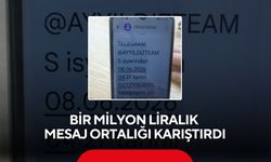 1 milyon TL'lik harcama mesajı korkuttu