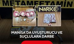 Manisa'da uyuşturucu ve suçlulara darbe: 4 tutuklama