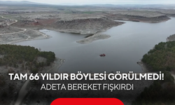O ilimizde tam 66 yıldır böylesi görülmedi! Adeta bereket fışkırdı